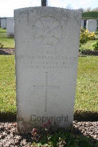 Le Touret Military Cemetery&#44; Richebourg-L'avoue - Robertson-Glasgow, Archibald William